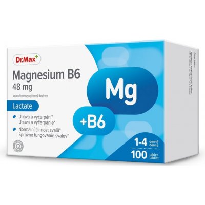 Dr.Max Magnesium B6 48 mg Lactate 100 tablet