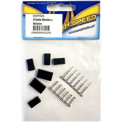 H-Speed servo konektor SPM/JR 2 páry – Zboží Dáma