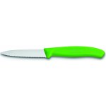 Victorinox Nůž na zeleninu vlnitý 6.7636 zelená 8 cm – Hledejceny.cz