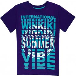 Winkiki kids Wear chlapecké tričko Summer Vibe navy