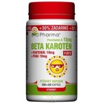 Bio Pharma Beta karoten 15 mg Forte 150 kapslí – Hledejceny.cz