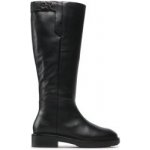 Calvin Klein Kozačky ve vojenském stylu Rubber Sole Knee Boot W Hw HW0HW01255 Černá – Zboží Mobilmania