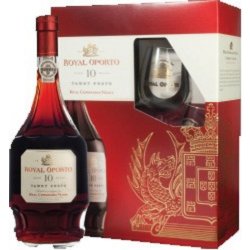 Royal Oporto 10y 20% 0,75 l (dárkové balení 2 sklenice)