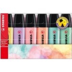 Stabilo Boss Pastel sada 6 barev 70/6 2 – Zboží Živě