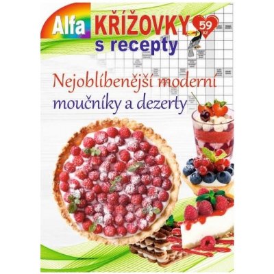 Křížovky s recepty 3/2020 - Moderní moučníky – Hledejceny.cz
