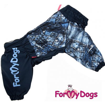 FOR MY DOGS Pláštěnka BLUE DENIM