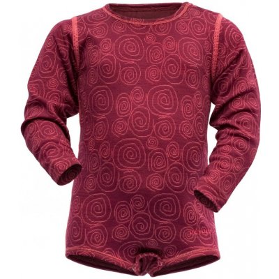 Devold dívčí funkční body DUO ACTIVE BABY BODY červená – Sleviste.cz