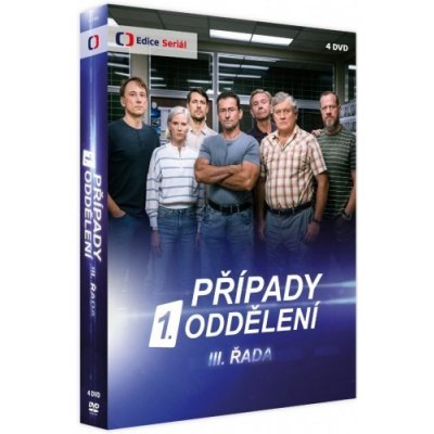 Případy 1. oddělení - Komplet III. řada - 4x DVD v balení Kolekce – Zbozi.Blesk.cz