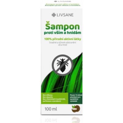 Livsane Šampon proti vším a hnidám 100ml – Zboží Dáma