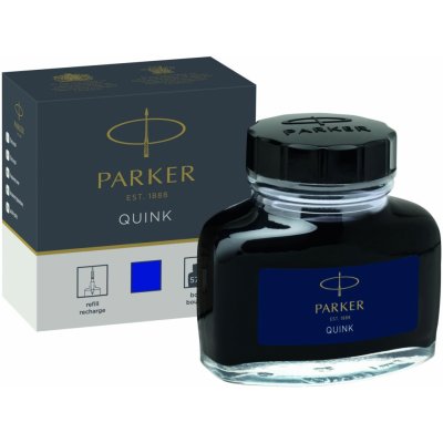 Parker 1502/0150376 lahvičkový inkoust Quink modrý – Zboží Mobilmania