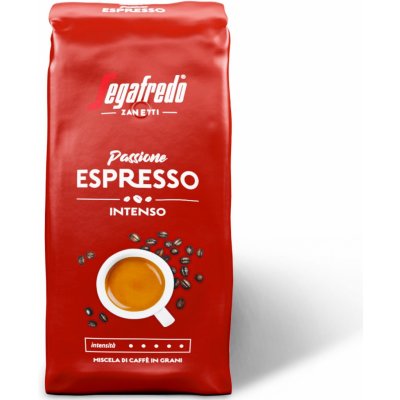 Segafredo Passione Espresso Intenso zrnková 1 kg – Hledejceny.cz