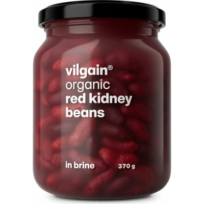 Vilgain Červené fazole v nálevu BIO 370 g – Zboží Dáma