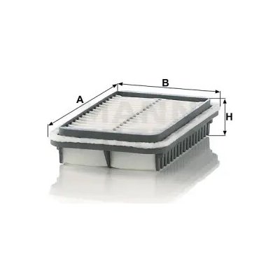 MANN FILTER Vzduchový filtr C 23 012 – Hledejceny.cz