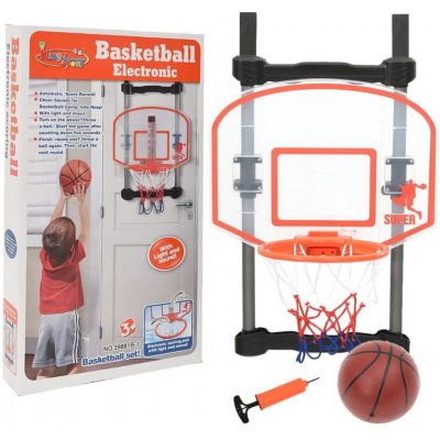 shumee Dětská basketbalová hrací sada na dveře nastavitelné