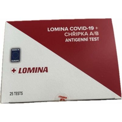 Lomina Antigenní test COVID-19 + Chřipka A/B z nosu - 500 ks – Zboží Mobilmania