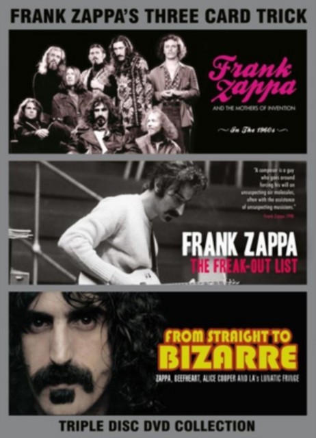 Frank Zappa: Three Card Trick DVD