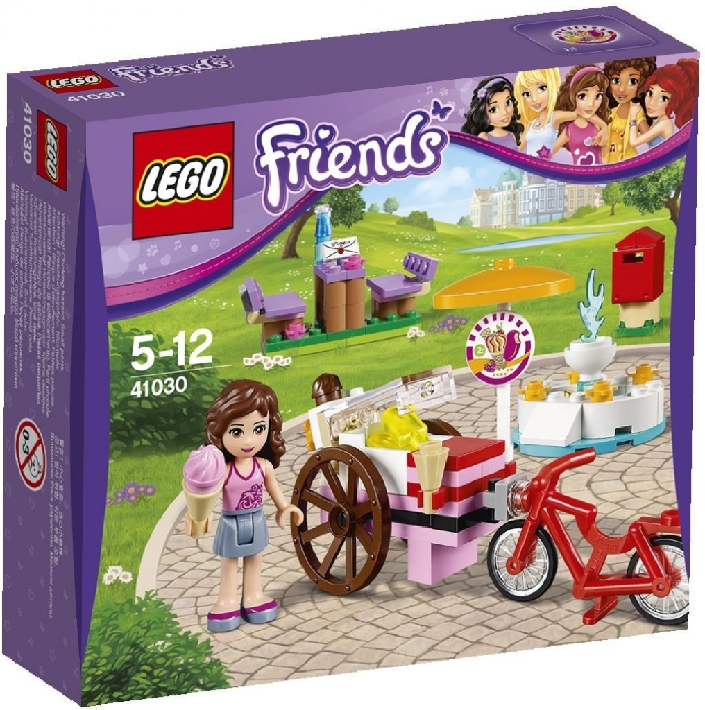 LEGO® Friends 41030 Olivia a zmrzlinářské kolo