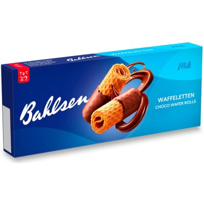 Bahlsen Waffeletten trubičky s mléčnou čokoládou 100 g – Zboží Dáma