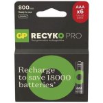 GP ReCyko Pro Professional AAA 6 ks 1032126080 – Zbozi.Blesk.cz