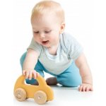 Viga Toys Dřevěné autíčko PolarB žluté – Zboží Dáma