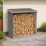 BestBerg BBSH-F001G / 1,35 m²/ 163 x 83 x 154 cm / šedá – Sleviste.cz
