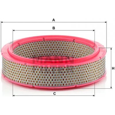 MANN FILTER Vzduchový filtr C 2436/1 – Hledejceny.cz