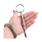 Bdsm Bondage Shop Nerezový tvarovaný urinální dilatátor – Zboží Dáma