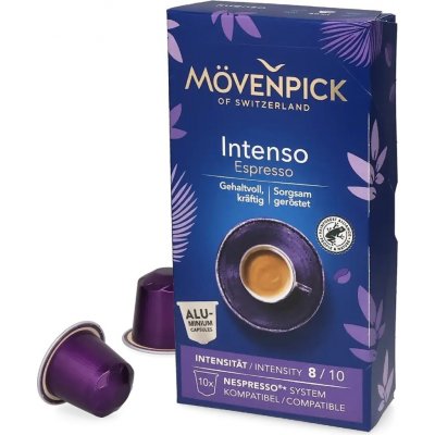 Mövenpick Espresso Intenso 10 ks – Zbozi.Blesk.cz