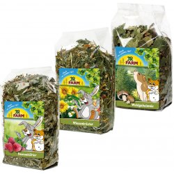 JR Farm tajemství lesa & luk set 3 druhů 3 x 350 g