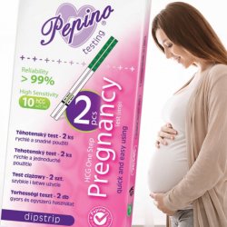 Pepino Dipstrip těhotenský test 2 ks