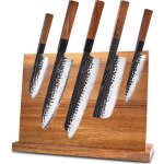 SaKuRo Eben 5 ks Sada kuchyňských nožů z japonské oceli – Zboží Dáma