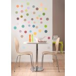 Samolepicí dekorace na zeď barevná kolečka 50x70cm Freestyle Wall tattoo Dots 17056 Komar – Hledejceny.cz