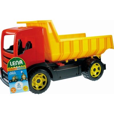 Lena 2060 nákladní auto 2 osé bez kartónu Červená – Zboží Mobilmania