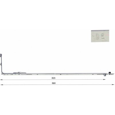 MACO střední závora 628 | 1301 - 1500 mm – Zboží Mobilmania
