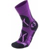 Uyn dámské ponožky TREKKING COOL MERINO fialová/černá
