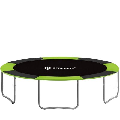 SPRINGOS Kryt pružin na trampolínu 366 cm zeleno-černý – Zboží Mobilmania