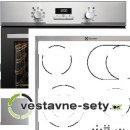 Set Electrolux EOB3400BAX + EHF6346XOK