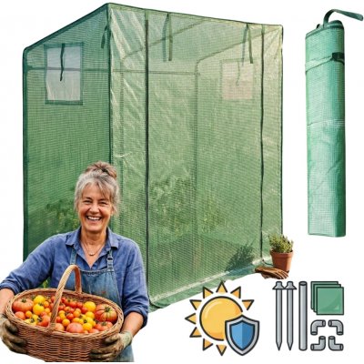 Fóliovník 200x77x160cm OCEL práškově lakovaná FÓLIE PE – Sleviste.cz