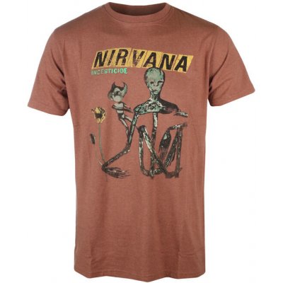 Tričko metal Rock Off Nirvana Incesticide černá – Hledejceny.cz