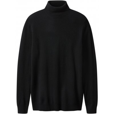 esmara Men pánský svetr s kašmírem hedvábím a merino vlnou černá – Sleviste.cz