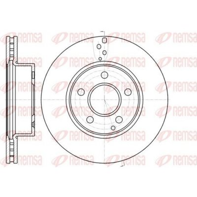 Brzdový kotouč REMSA 61066.10