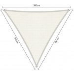 Lazy Momo Shadow 3 x 3 x 3 m arctic bílá – Zboží Dáma