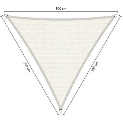 Lazy Momo Shadow 3 x 3 x 3 m arctic bílá – Zboží Dáma