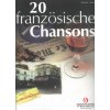 Noty a zpěvník 20 französische Chansons für Akkordeon Songbook