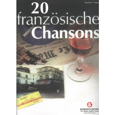 20 französische Chansons für Akkordeon Songbook – Zbozi.Blesk.cz