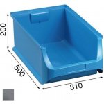 Allit Plastové boxy na drobný materiál 310 x 500 x 200 cm šedé – Zboží Mobilmania