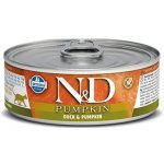 N&D Cat Pumpkin Adult Duck & Pumpkin 70 g – Zboží Mobilmania