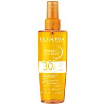 Bioderma Photoderm Bronz olej na opalování SPF30 200 ml od 225 Kč -  Heureka.cz