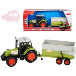 Dickie Farm Traktor CLAAS s přívěsem 36 cm – Zbozi.Blesk.cz