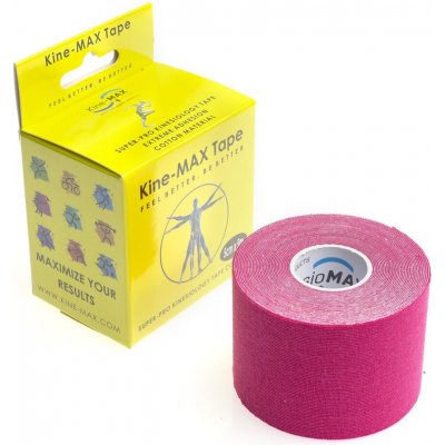 KineMax Super Cotton Tape růžová 5 m – Zboží Dáma